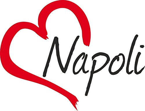 Auto Aufkleber " NAPOLI " Neapel Stadt Italien ca.9x12cm konturgeschnitten von Werbetechnik Sotirios Papoutsis