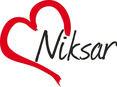 Auto Aufkleber " NIKSAR " Stadt Türkei ca.9x12cm konturgeschnitten von Werbetechnik Sotirios Papoutsis
