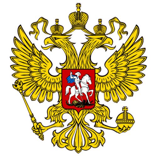 Auto Aufkleber " RUSSLAND - ADLER " Sticker Konturgeschnitten (ca 11x11 cm) von Werbetechnik Sotirios Papoutsis