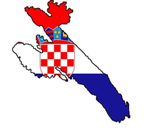 Werbetechnik Sotirios Papoutsis Auto Aufkleber RAB Insel Kroatien Rab Sticker Konturgeschnitten (ca 11 cm) von Homry