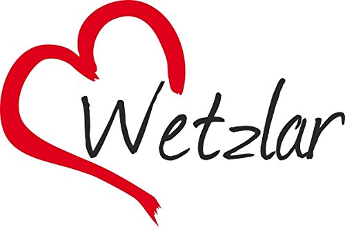 Werbetechnik Sotirios Papoutsis Auto Aufkleber WETZLAR Stadt Deutschland ca.9x14cm konturgeschnitten von Lupsty