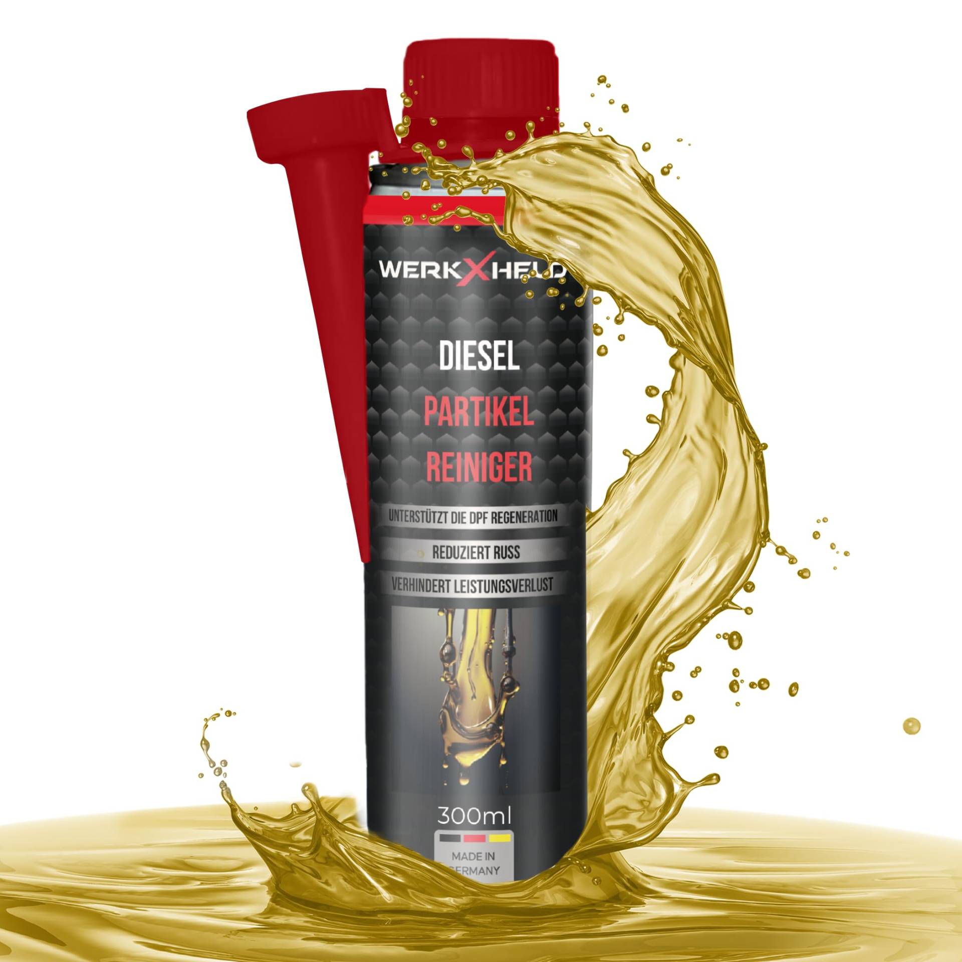 WerkXheld Dieselpartikelfilter-Reiniger 300ml | DPF Reiniger & Diesel Additiv | Systemreiniger für Dieselpartikelfilter, AGR, Injektoren & Katalysator | Effektive Reinigung & Motorpflege WerkXheld Dieselpartikelfilter-Reiniger 300ml | DPF Reiniger & Diesel Additiv | Systemreiniger für Dieselpartikelfilter, AGR, Injektoren & Katalysator | Effektive Reinigung & Motorpflege von WerkXheld