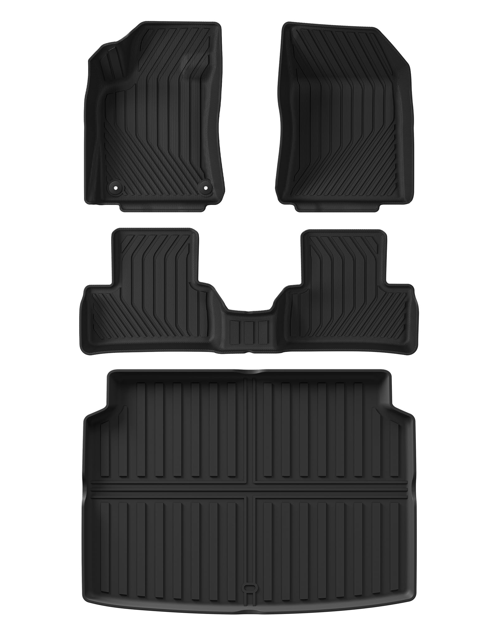 WeshyiGo Fußmatten & Kofferraumwanne Set kompatibel mit Peugeot 308 2013-2024 TPE Allwetter 3D Autofußmatten für Peugeot 308, Geruchsneutral und Wasserdicht WeshyiGo Fußmatten & Kofferraumwanne Set kompatibel mit Peugeot 308 2013-2024 TPE Allwetter 3D Autofußmatten für Peugeot 308, Geruchsneutral und Wasserdicht von WeshyiGo