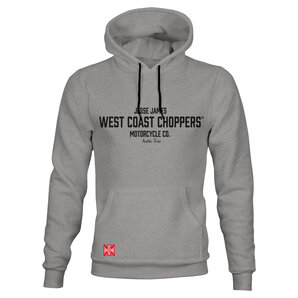 West Coast Choppers Austin Hoodie Grau von West Coast Choppers
