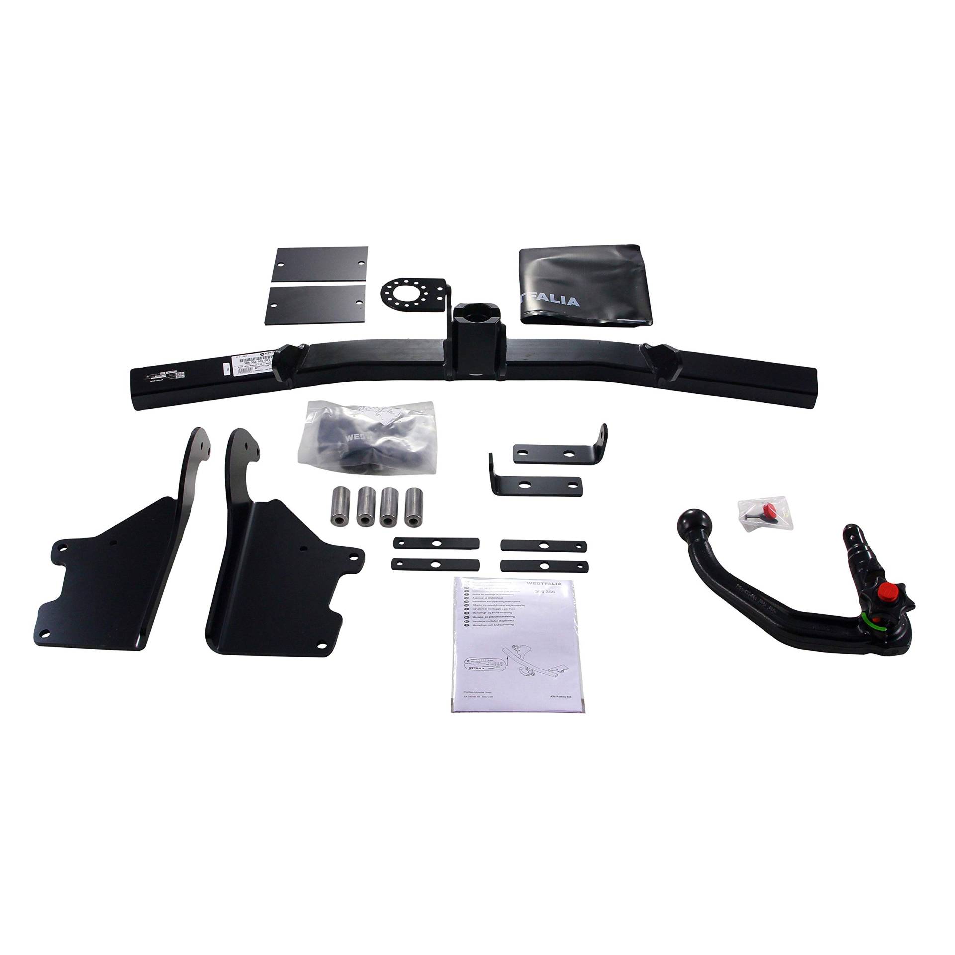 Westfalia Abnehmbare Anhängerkupplung für Alfa Romeo 159 Limousine / Sportwagon (BJ 03/2006 - 10/2011) von WESTFALIA Automotive