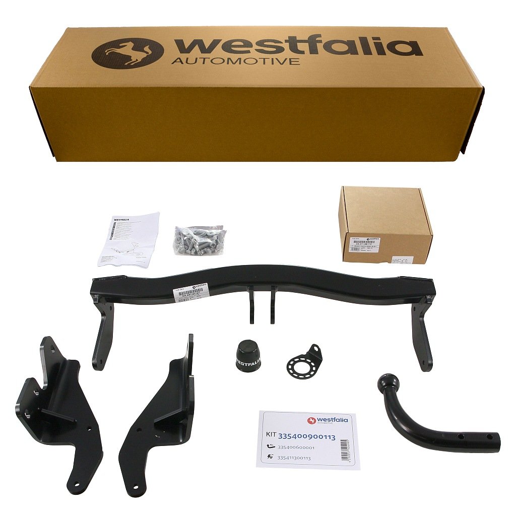 Westfalia starre Anhängerkupplung für Toyota Verso (BJ 04/2009-08/2018) - im Set mit 13-pol. fzg.-spez. Westfalia Elektrosatz von Westfalia Automotive
