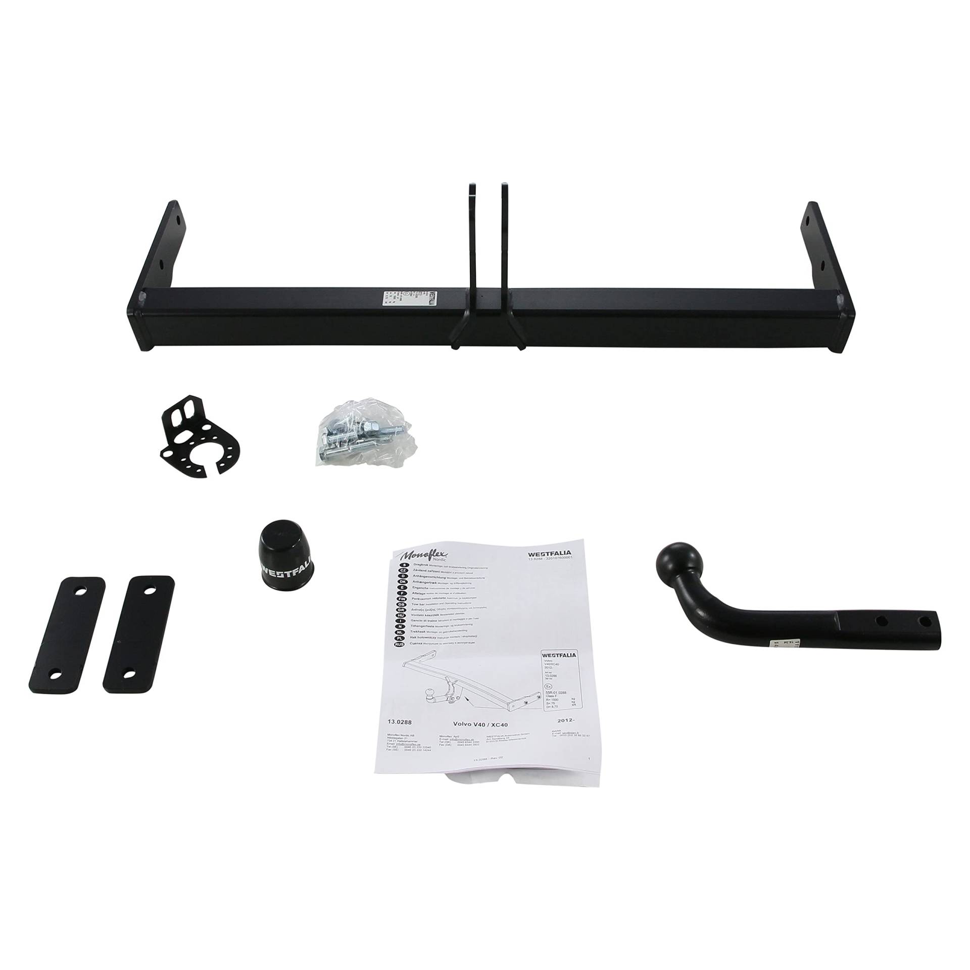 Westfalia Starre Anhängerkupplung für Volvo V40 (inkl Cross Country) (BJ 09/2012-07/2019) Westfalia Starre Anhängerkupplung für Volvo V40 (inkl Cross Country) (BJ 09/2012-07/2019) von Westfalia Automotive