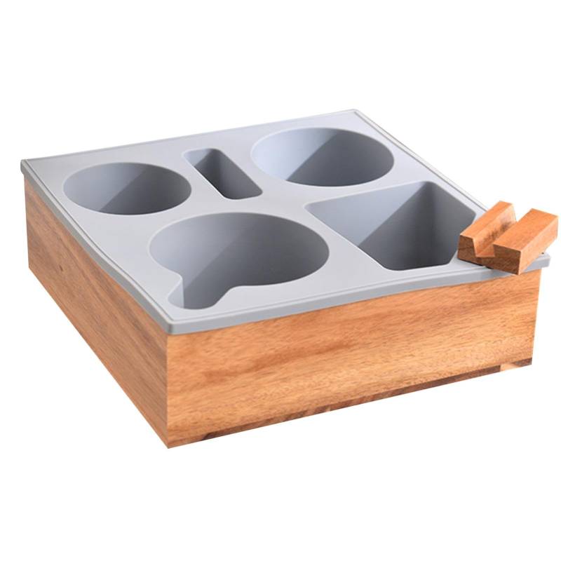 Wezalget Couch-Snack-Tablett | Abnehmbares Sofa-Armlehnentablett aus Couch-Snackhalter Snackbox für die Couchbar mit drehbarer Handyhalterung | für Getränke, Snac, Fernbedienungen, Telefone von Wezalget