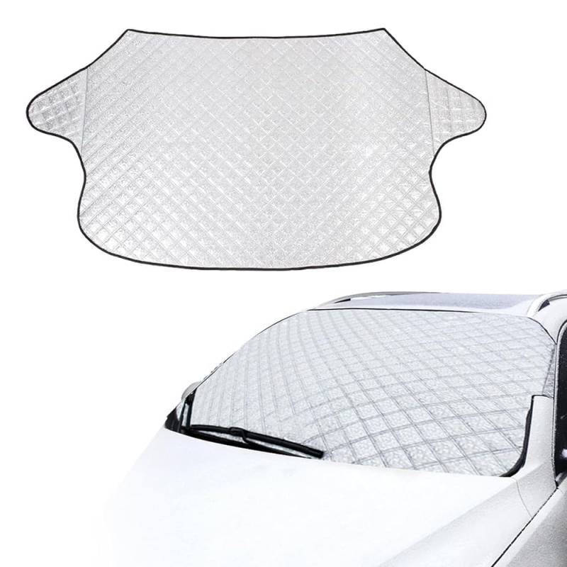 Windschutzscheiben Abdeckung,Front Sonnenschutz für Windschutzscheibe,Frostschutz Auto frontscheibe,Car Sun Protection,Auto Sonnenschutz Frontscheibe,Windschutz Scheibe Abdeckung von Wffeila