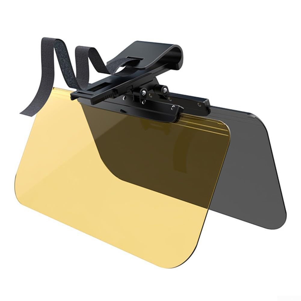 Sonnenblende für Auto, Tag und Nacht, Blendschutz für Autos, Frontfahrer, Beifahrer, 34 x 16,5 cm Sonnenblende für Auto, Tag und Nacht, Blendschutz für Autos, Frontfahrer, Beifahrer, 34 x 16,5 cm von WheatThrive