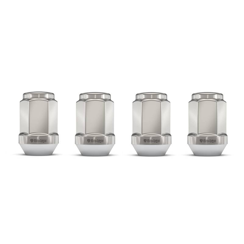White Knight 1906ST-4 Hutmuttern aus Chrom, M12 x 1,25, Edelstahl, mit Kappe, 4 Stück von White Knight