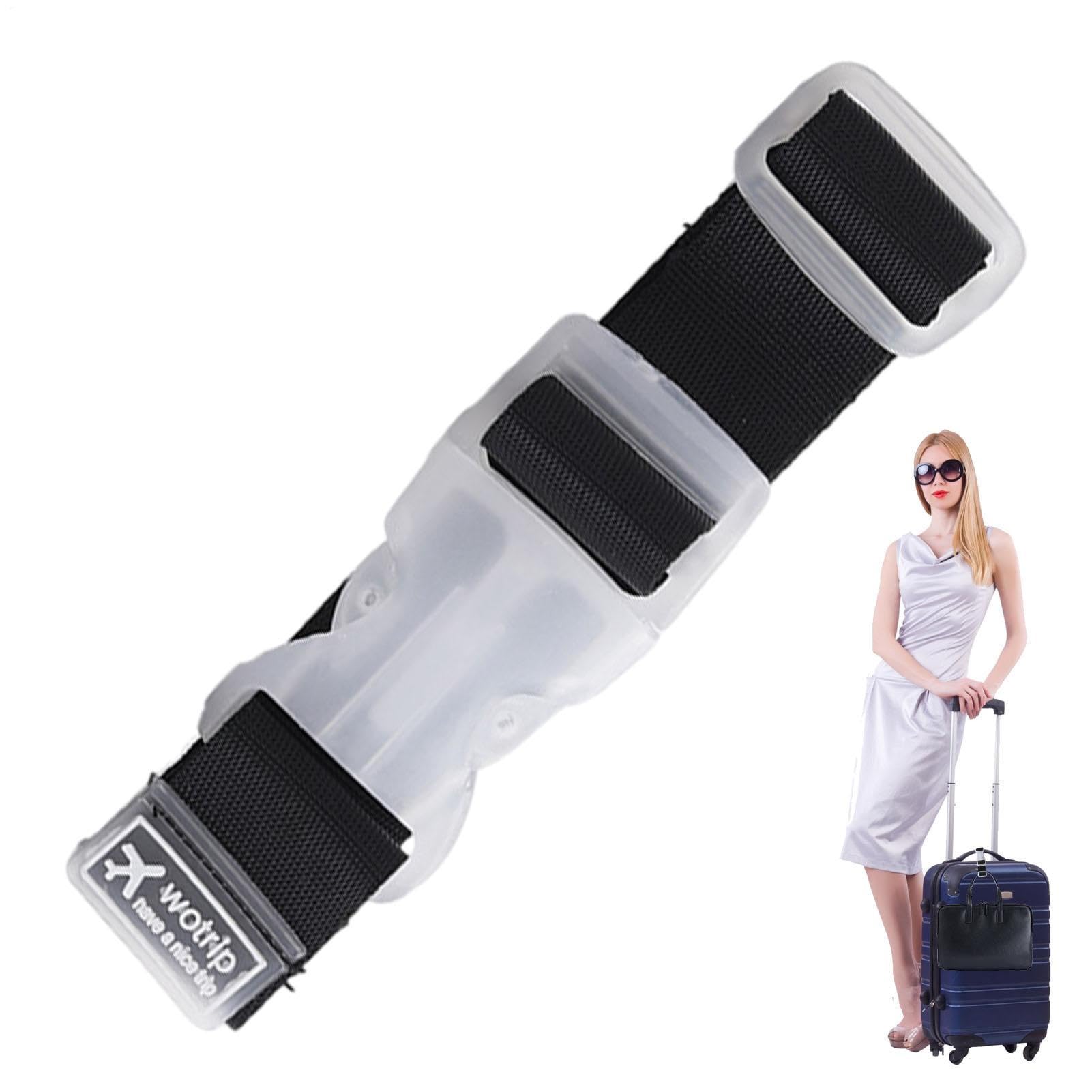 Jacke Gripper Gurt - Tasche Tether -Gurt, Koffer Haltungsgurt | Bequemer zusätzlicher Beutelgurt, Gepäcktransportschnalle, für das Reisen, einen -Riemen zum rollenden Gepäck, den Gurt für Gesch Jacke Gripper Gurt - Tasche Tether -Gurt, Koffer Haltungsgurt | Bequemer zusätzlicher Beutelgurt, Gepäcktransportschnalle, für das Reisen, einen -Riemen zum rollenden Gepäck, den Gurt für Gesch von Whnbuij