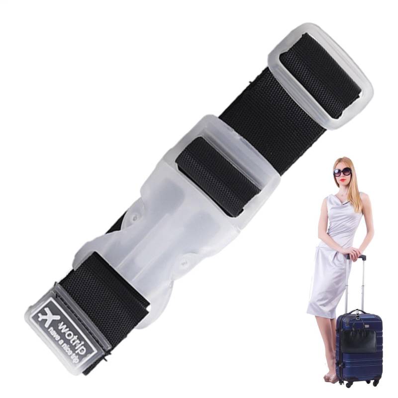 Jacke Gripper Gurt - Tasche Tether -Gurt, Koffer Haltungsgurt | Bequemer zusätzlicher Beutelgurt, Gepäcktransportschnalle, für das Reisen, einen -Riemen zum rollenden Gepäck, den Gurt für Gesch von Whnbuij