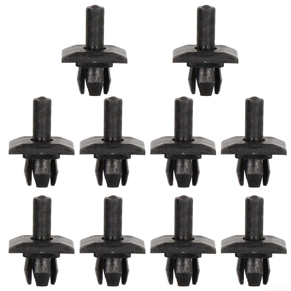 5) 10 Stück schwarze Kühlergrill-Clips Ersatz für Golf MK1, OEM-Teil 171853695A von Whychstore
