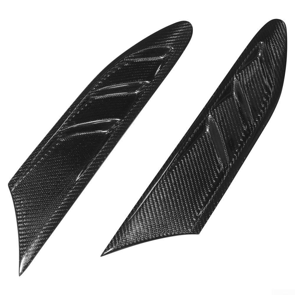 Auto-Seiten-Lufteinlassgitter, Karbonfaser, dekorative Abdeckung, für Toyota 86, für BRZ, Scion FRS 2012 2020 (2 Stück) von Whychstore