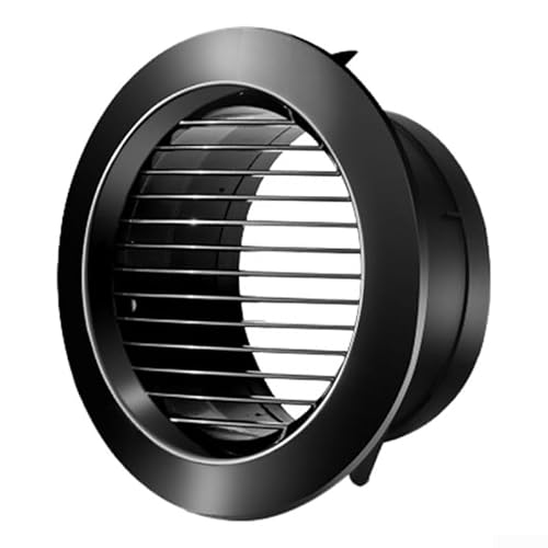 Runde ABS-Abluftöffnung zur Verbesserung der Luftstromeffizienz in Küchen und Badezimmern (125 mm) von Whychstore