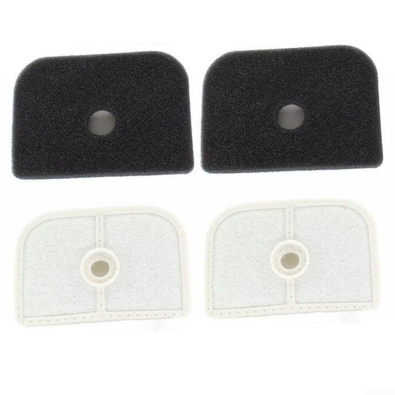 Set mit zwei Luftfiltern für Rasenpflegemaschinen inkl. Modellreihe wie die beliebten hier aufgeführten von Whychstore
