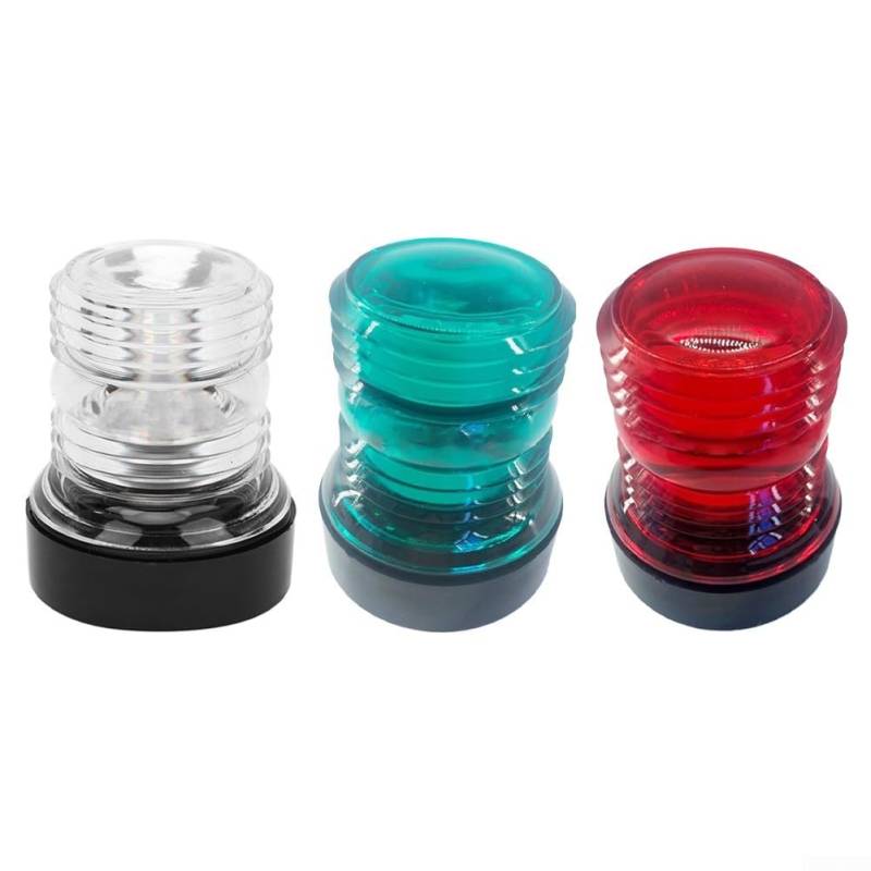 Whychstore Bewährte Navigationslampe mit schlankem, rundem Design und zuverlässigen Stromquellen-Optionen von DC 12 V/24 V (B) von Whychstore