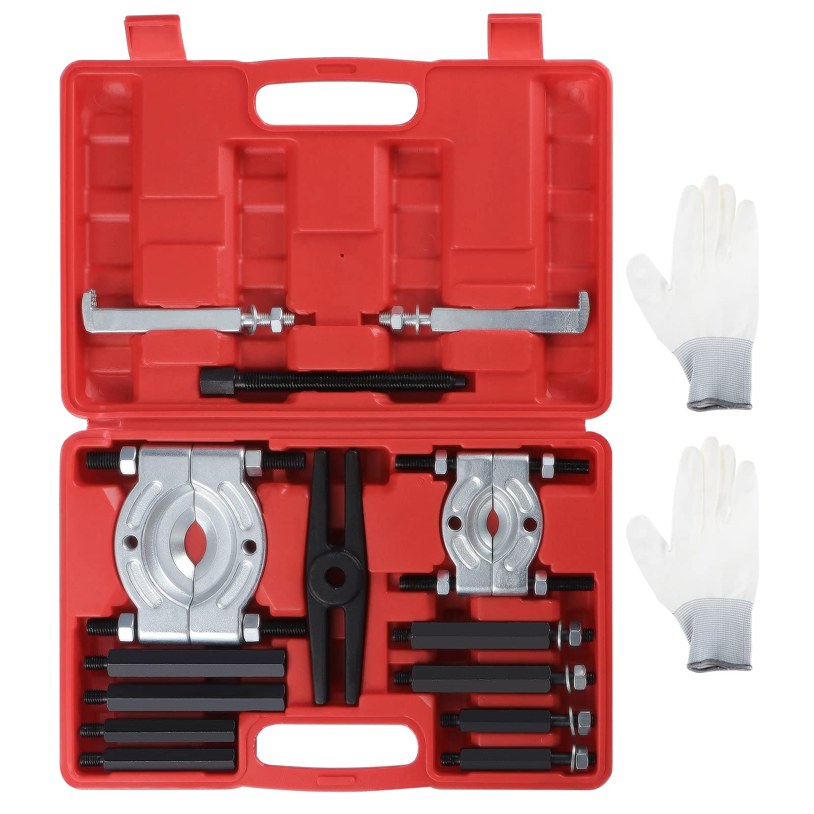 WiMas 14PCS Lager Abzieher Separator Kit, Heavy Duty Splitters Lager Remover Fly Rad Abzieher Set für Auto Radnabe Getriebe Ritzel Reparatur WiMas 14PCS Lager Abzieher Separator Kit, Heavy Duty Splitters Lager Remover Fly Rad Abzieher Set für Auto Radnabe Getriebe Ritzel Reparatur von WiMas