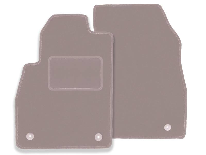 Wielganizator Automatte – Passend für Mercedes SL R129 500 SL 1989-2001 – Velours – Autozubehör - Praktische Fußmatte Auto – 2-teilig - beige von Wielganizator