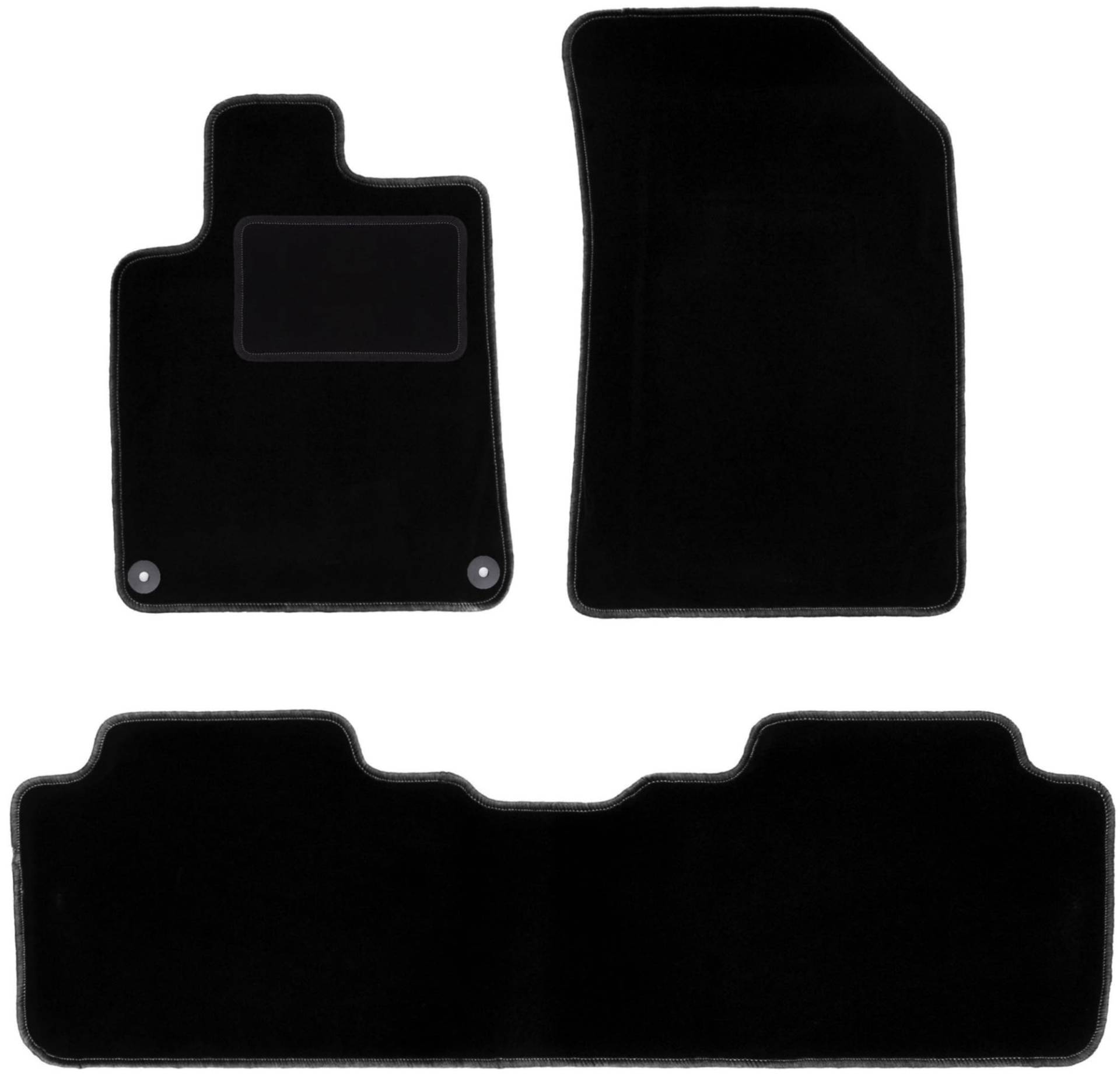 Wielganizator Automatte – Passend für Citroen C5 I Kombi, Limousine 2001-2008 – Velours – Autozubehör - Praktische Fußmatte Auto – 3-teilig - schwarz Wielganizator Automatte – Passend für Citroen C5 I Kombi, Limousine 2001-2008 – Velours – Autozubehör - Praktische Fußmatte Auto – 3-teilig - schwarz von Wielganizator