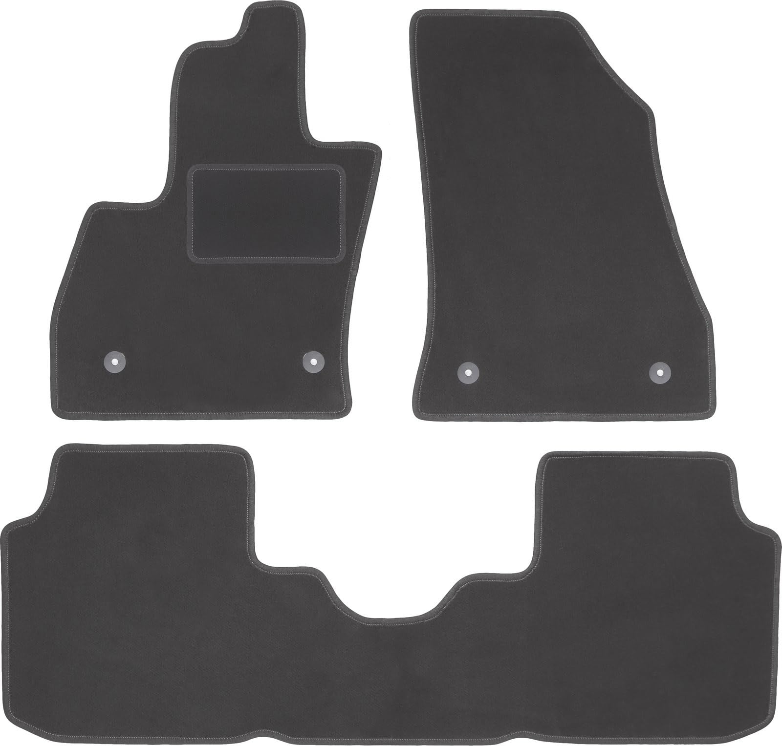 Wielganizator Automatte – Passend für FIAT 500L Minivan 2012- – Velours – Autozubehör - Auto Fußmatten – Fußmatte Auto – 3-teilig - Graphit Wielganizator Automatte – Passend für FIAT 500L Minivan 2012- – Velours – Autozubehör - Auto Fußmatten – Fußmatte Auto – 3-teilig - Graphit von Wielganizator