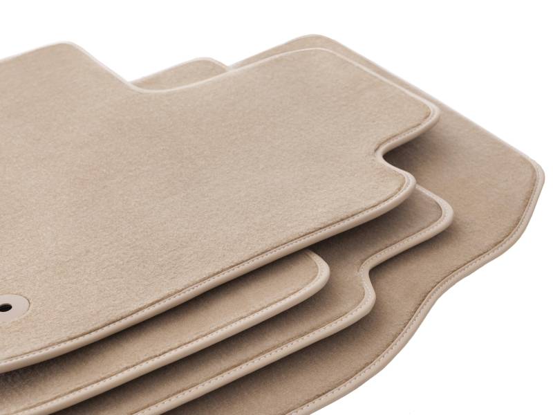 Wielganizator Automatte – Passend für Mercedes ML W164 SUV 2005-2011 – Velours – Autozubehör - Praktische Fußmatte Auto – 4-teilig - beige von Wielganizator