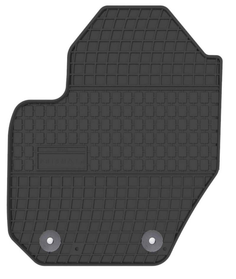 Wielganizator Automatte – Passend für Volvo XC60 I 2008-2017 – Gummimatte – Autozubehör - Auto Fußmatten – Fußmatte Auto – 1 – schwarz von Wielganizator