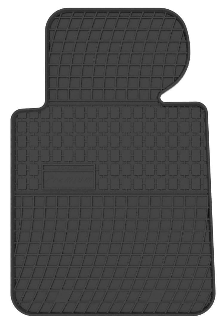 Wielganizator Automatte – Passend für BMW 3 E46 1998-2007 – Gummimatte – Autozubehör - Auto Fußmatten – Fußmatte Auto – 1 – schwarz von Wielganizator