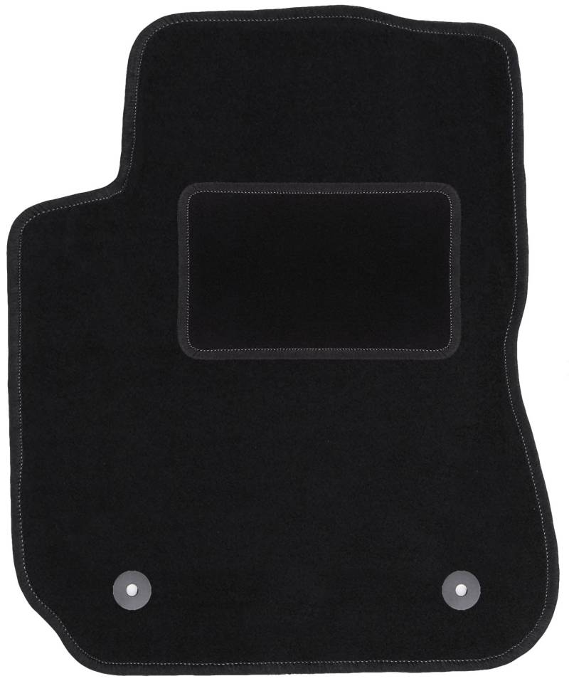 Wielganizator Automatte – Passend für Citroen C4 Cactus Crossover 2014-2018 – Velours – Autozubehör - Auto Fußmatten – Fußmatte Auto – 1-teilig - schwarz von Wielganizator