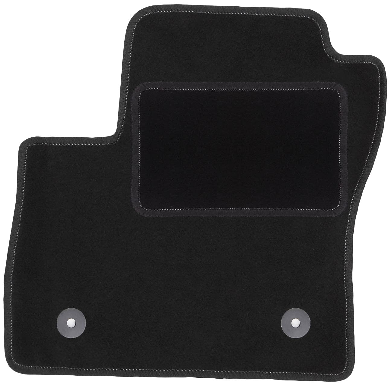 Wielganizator Automatte – Passend für Ford C-MAX MK2 Minivan 2011-2015 – Velours – Autozubehör - Auto Fußmatten – Fußmatte Auto – 1-teilig - schwarz von Wielganizator