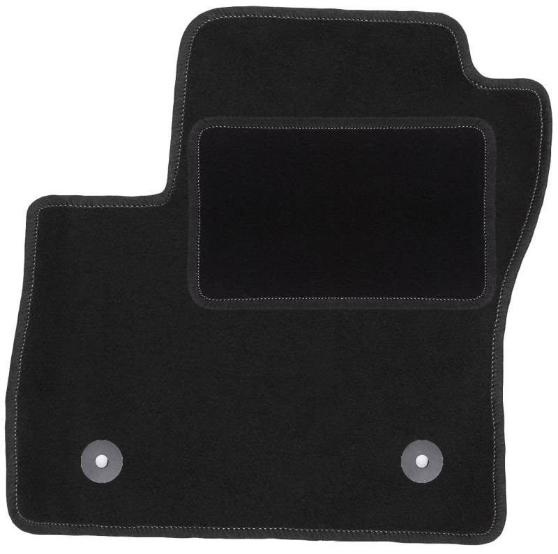 Wielganizator Automatte – Passend für Ford C-MAX MK2 Minivan 2011-2015 – Velours – Autozubehör - Auto Fußmatten – Fußmatte Auto – 1-teilig - schwarz von Wielganizator