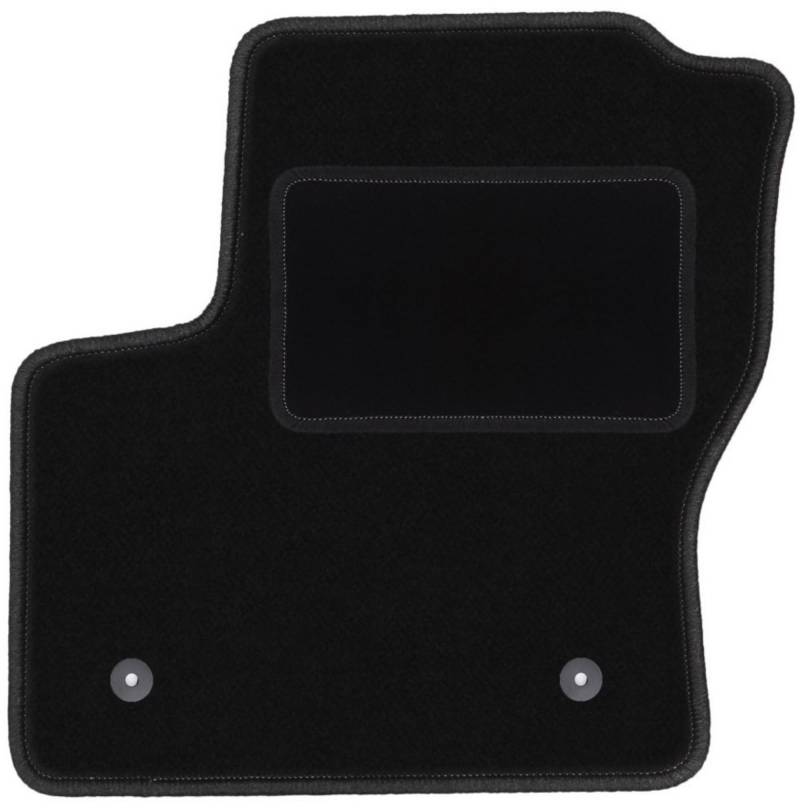 Wielganizator Automatte – Passend für Ford C-MAX MK2 Minivan 2015-2019 – Velours – Autozubehör - Praktische Fußmatte Auto – 1-teilig - schwarz von Wielganizator
