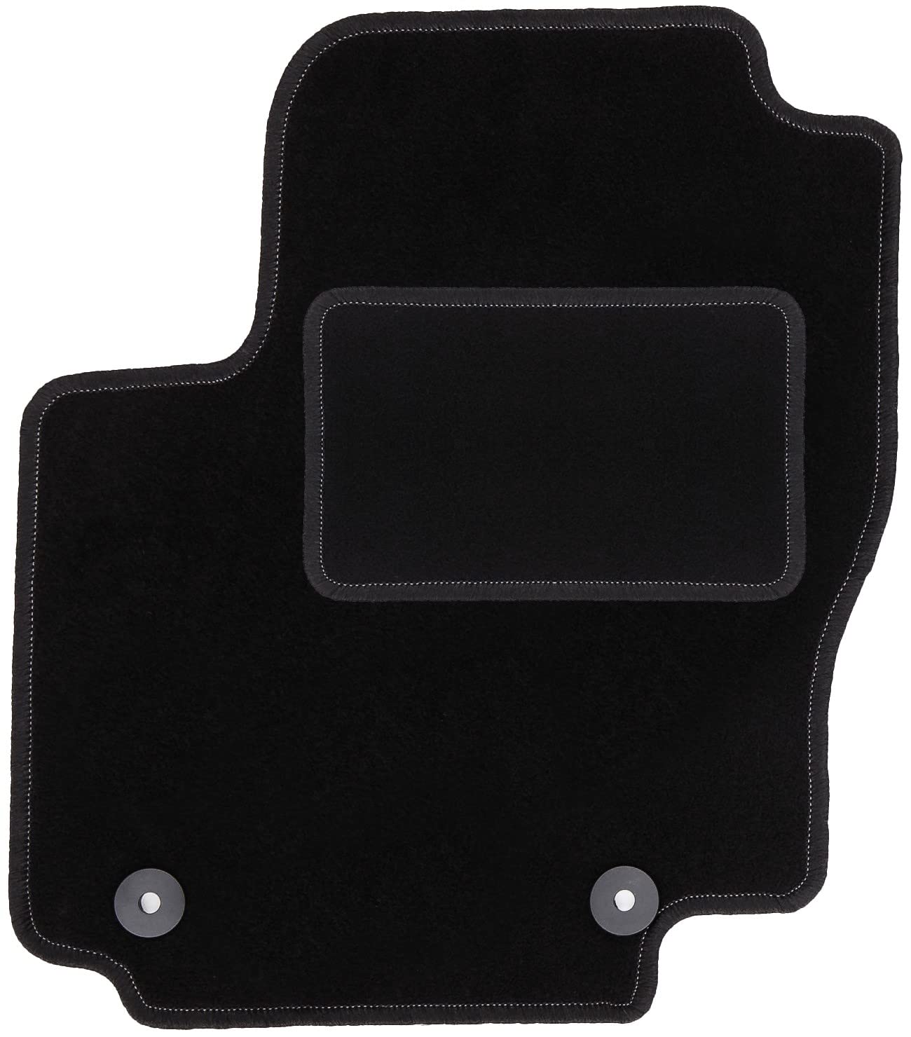 Wielganizator Automatte – Passend für Ford Mondeo MK4 Liftback, Limousine, Kombi 2007-2012 – Velours – Autozubehör - Auto Fußmatten – Fußmatte Auto – 1-teilig - schwarz von Wielganizator
