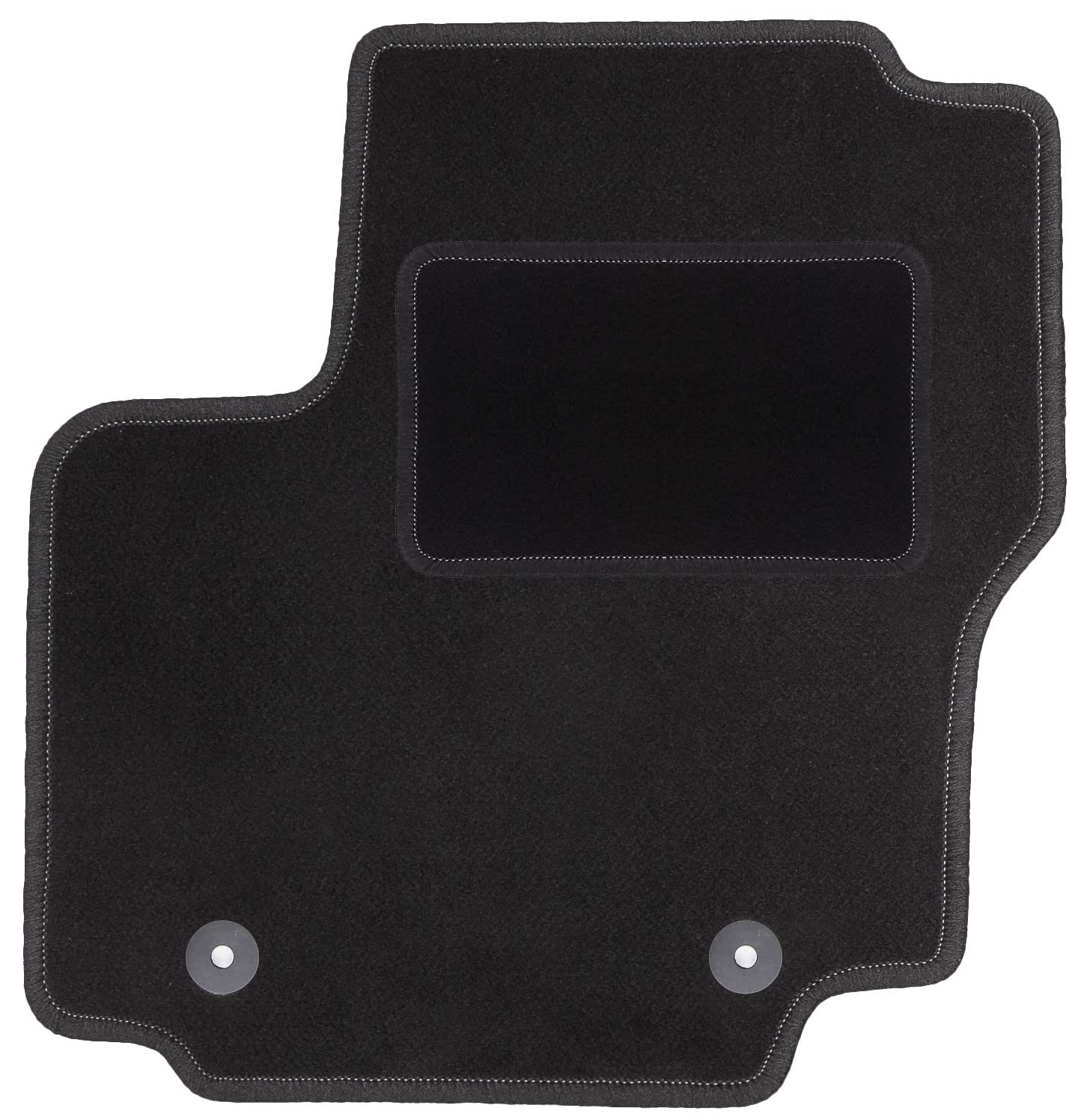 Wielganizator Automatte – Passend für Ford S-MAX MK1 Minivan 2006-2012 – Velours – Autozubehör - Praktische Fußmatte Auto – 1-teilig - schwarz von Wielganizator