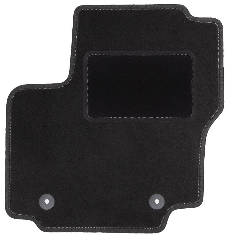 Wielganizator Automatte – Passend für Ford S-MAX MK1 Minivan 2006-2012 – Velours – Autozubehör - Praktische Fußmatte Auto – 1-teilig - schwarz von Wielganizator