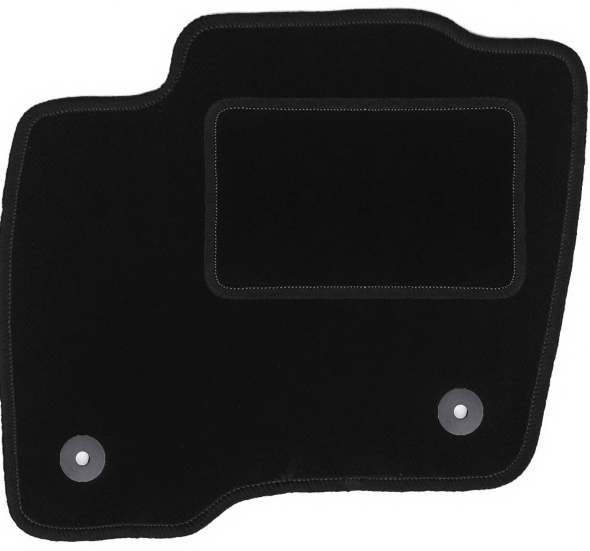 Wielganizator Automatte – Passend für Ford S-MAX MK2 Minivan 2015- – Velours – Autozubehör - Praktische Fußmatte Auto – 1-teilig - schwarz von Wielganizator
