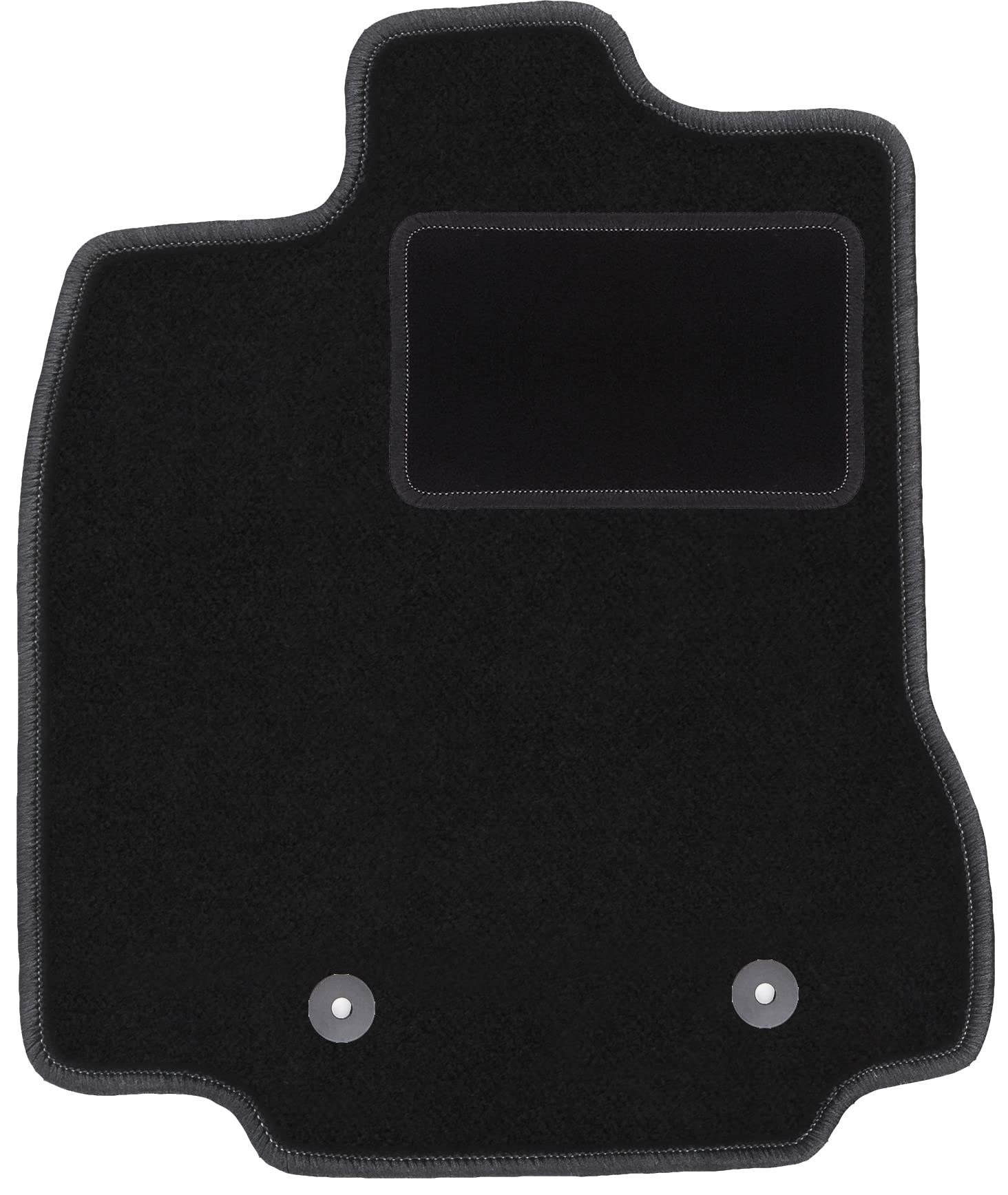Wielganizator Automatte – Passend für Jaguar XF I 2WD X250 Limousine, Kombi 2007-2015 – Velours – Autozubehör - Auto Fußmatten – Fußmatte Auto – 1-teilig - schwarz von Wielganizator