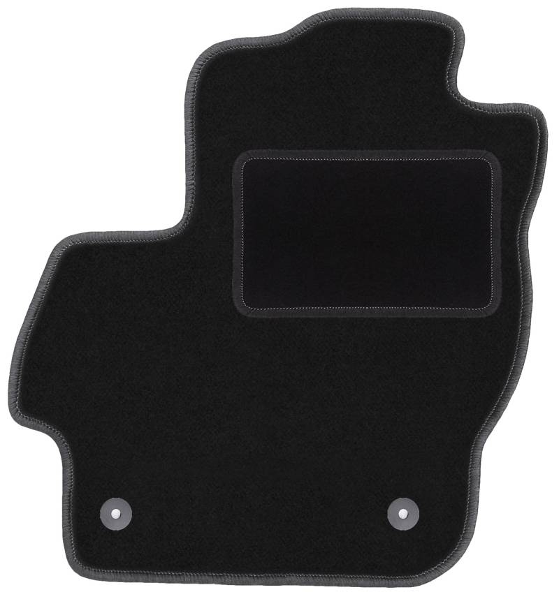Wielganizator Automatte – Passend für Mazda 3 II BL Schrägheck, Limousine 2008-2013 – Velours – Autozubehör - Auto Fußmatten – Fußmatte Auto – 1-teilig - schwarz von Wielganizator