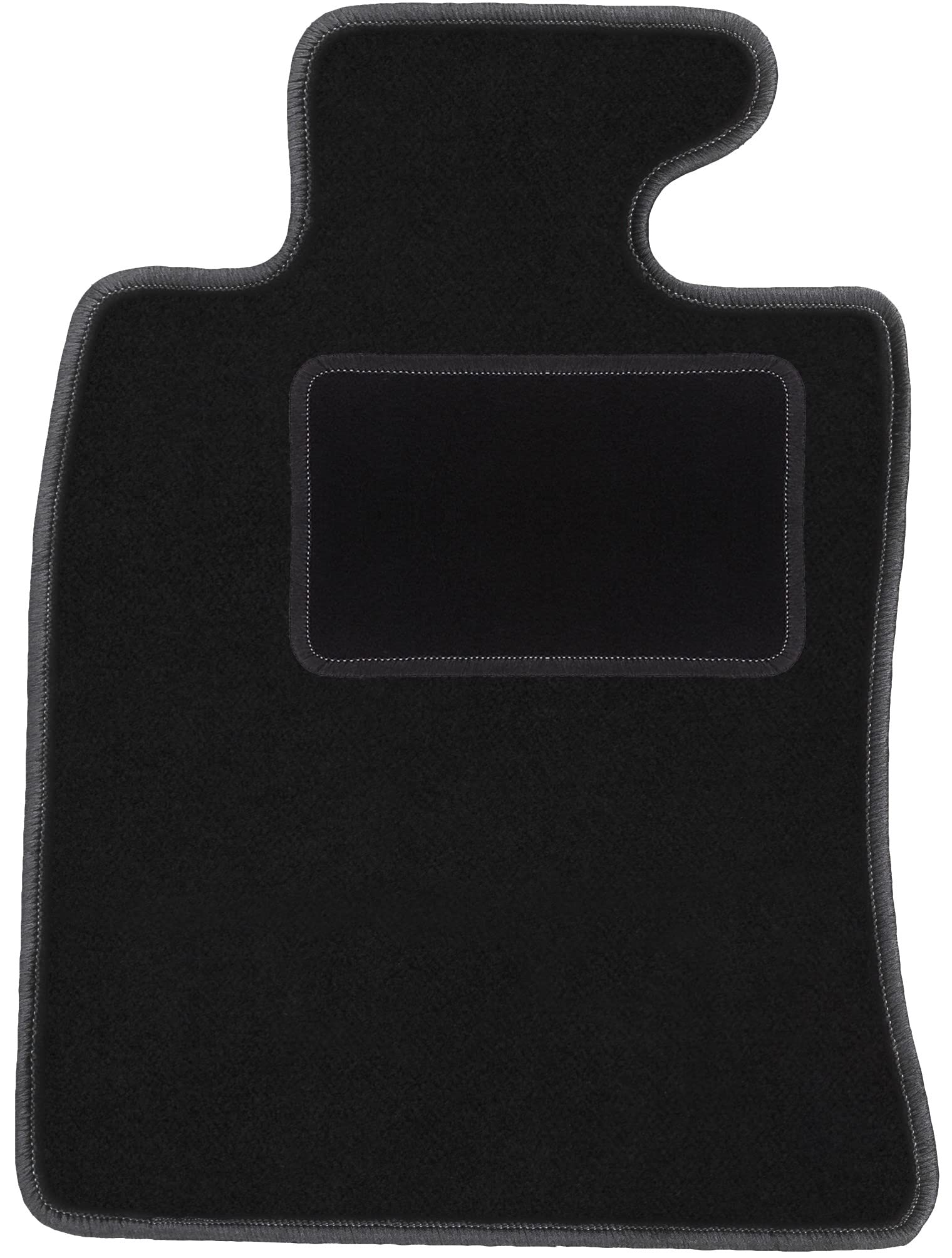 Wielganizator Automatte – Passend für Mini Cooper II R57 Cabrio 2006-2013 – Velours – Autozubehör - Auto Fußmatten – Fußmatte Auto – 1-teilig - schwarz von Wielganizator