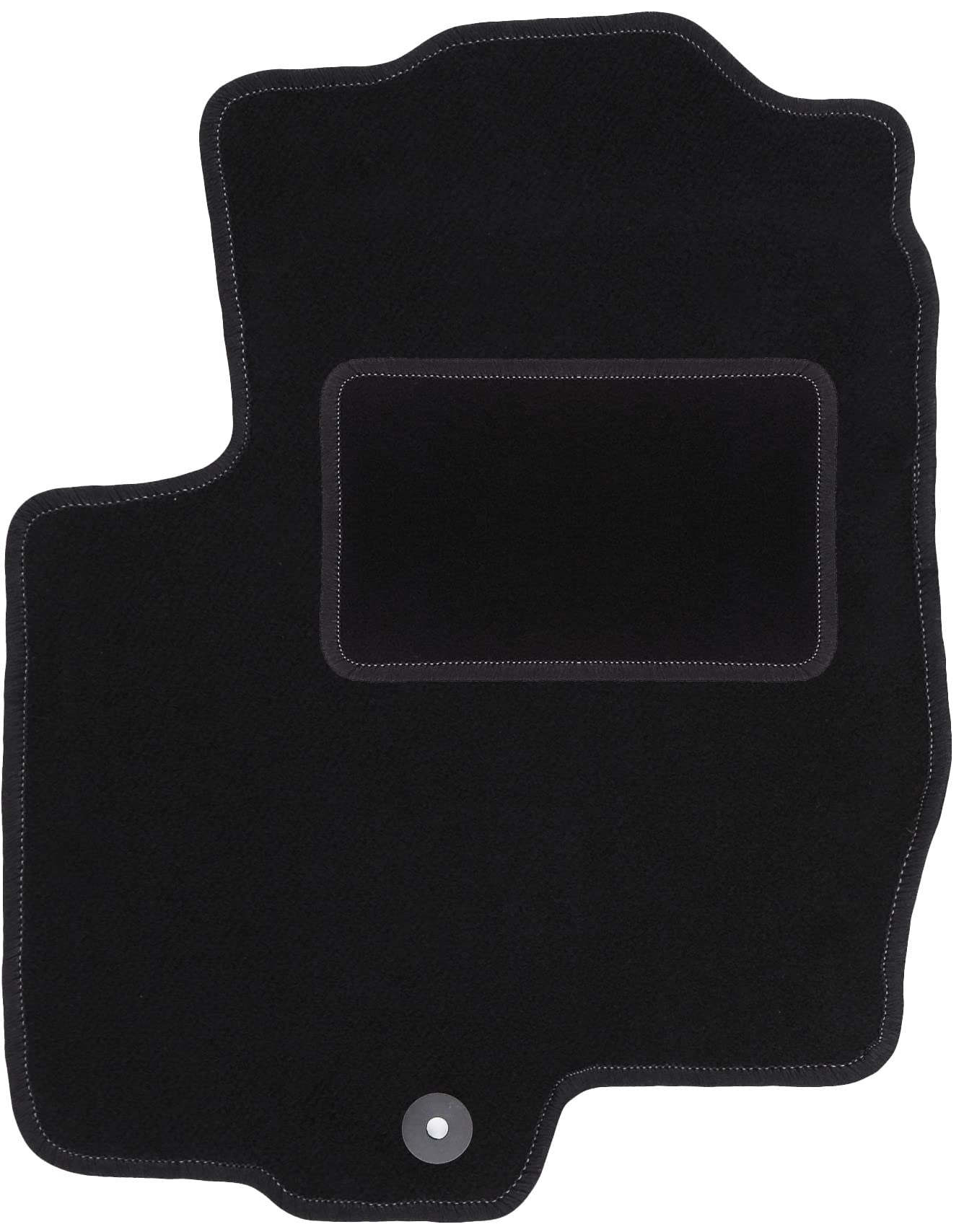 Wielganizator Automatte – Passend für Mitsubishi Colt VI Z30 Schrägheck 2004-2008 – Velours – Autozubehör - Auto Fußmatten – Fußmatte Auto – 1-teilig - schwarz von Wielganizator