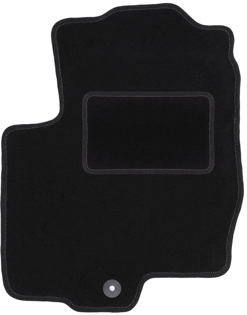 Wielganizator Automatte – Passend für Mitsubishi Colt VI Z30 Schrägheck 2004-2008 – Velours – Autozubehör - Auto Fußmatten – Fußmatte Auto – 1-teilig - schwarz von Wielganizator