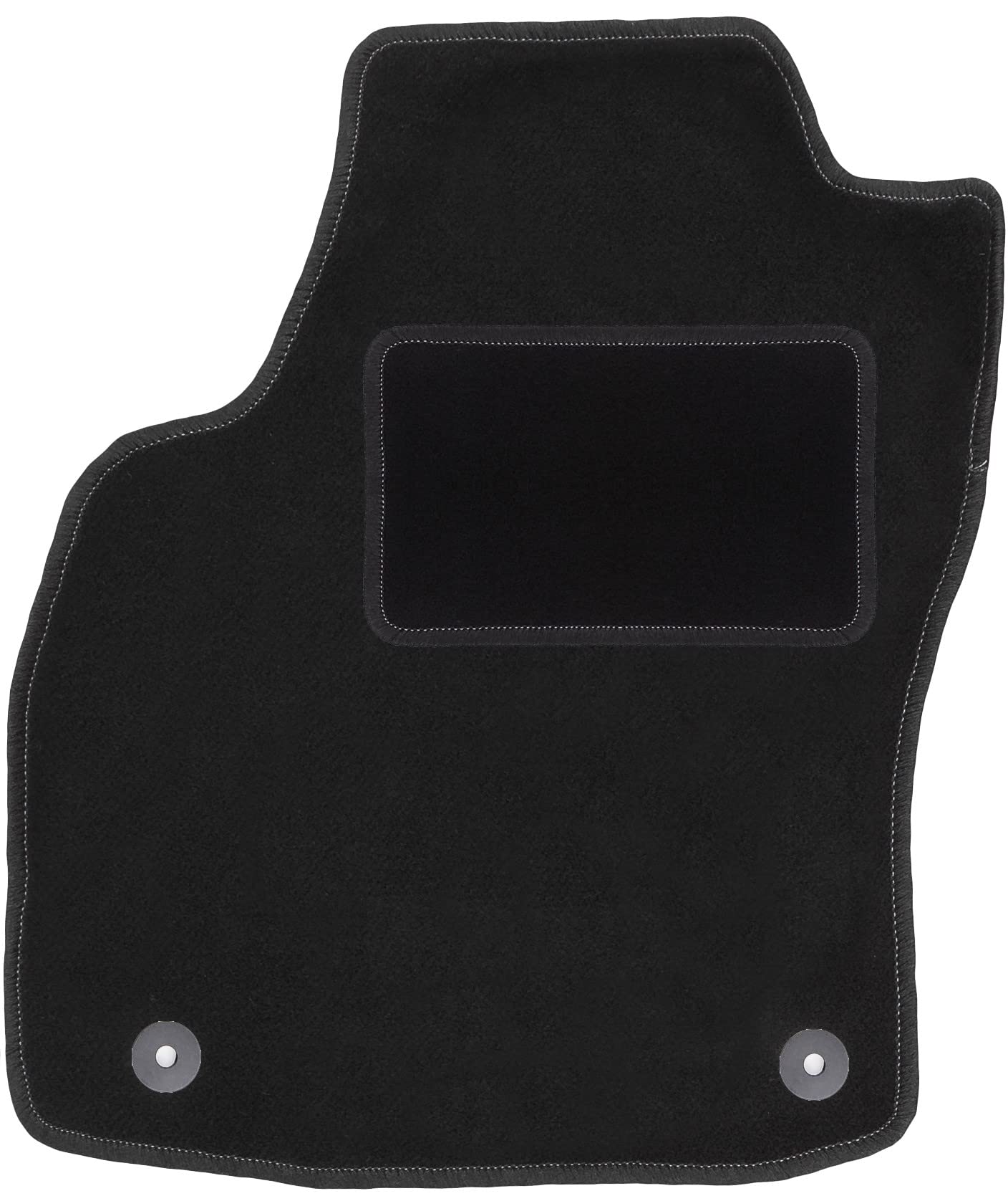 Wielganizator Automatte – Passend für Opel Astra H Limousine, Fließheck, Kombi, TwinTop, Cabrio, Coupé 2003-2010 – Velours – Autozubehör - Auto Fußmatten – Fußmatte Auto – 1-teilig - schwarz von Wielganizator