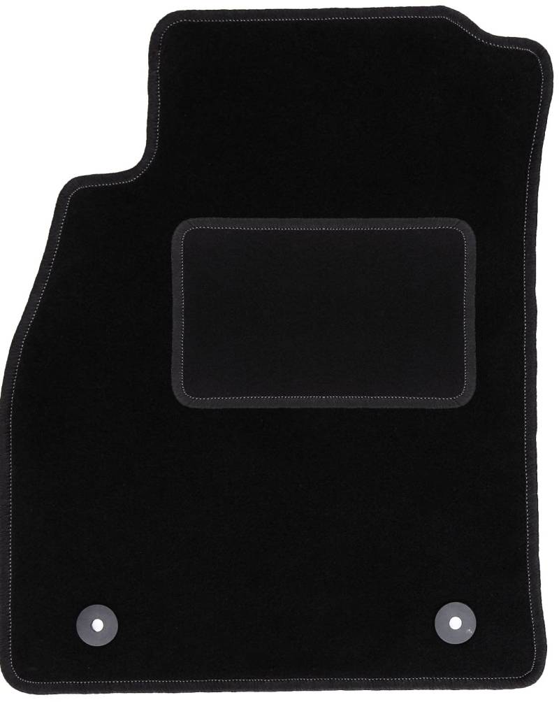 Wielganizator Automatte – Passend für Opel Insignia A Limousine, Kombi, Grand Tourer, Liftback 2008-2017 – Velours – Autozubehör - Auto Fußmatten – Fußmatte Auto – 1-teilig - schwarz von Wielganizator