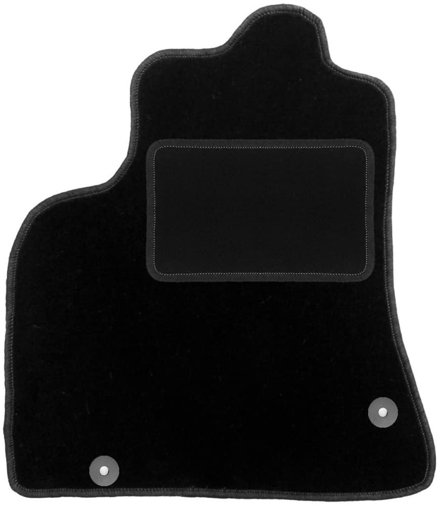 Wielganizator Automatte – Passend für Peugeot Partner II Tipi 2008-2018 – Velours – Autozubehör - Praktische Fußmatte Auto – 1-teilig - schwarz von Wielganizator