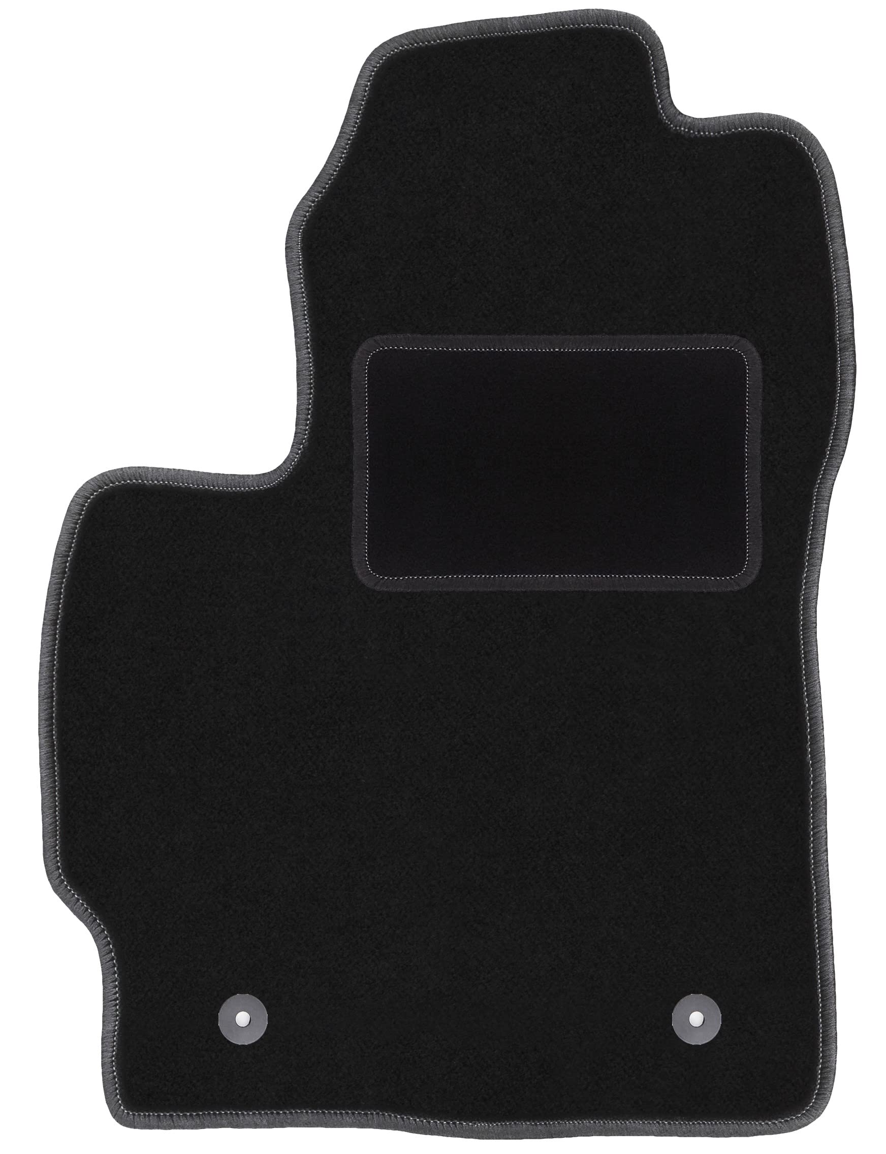 Wielganizator Automatte – Passend für Toyota Auris I Schrägheck 2007-2012 – Velours – Autozubehör - Auto Fußmatten – Fußmatte Auto – 1-teilig - schwarz von Wielganizator