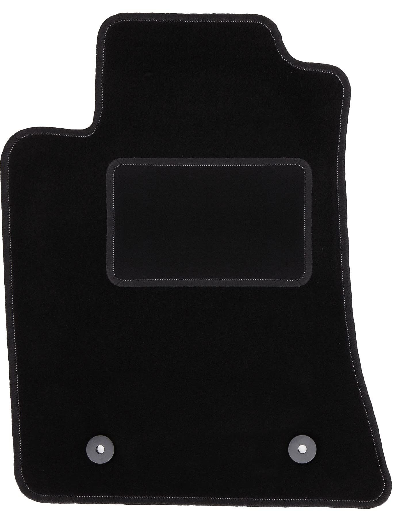 Wielganizator Automatte – Passend für Toyota Avensis II T25 Kombi, Liftback, Limousine 2003-2009 – Velours – Autozubehör - Auto Fußmatten – Fußmatte Auto – 1-teilig - schwarz von Wielganizator