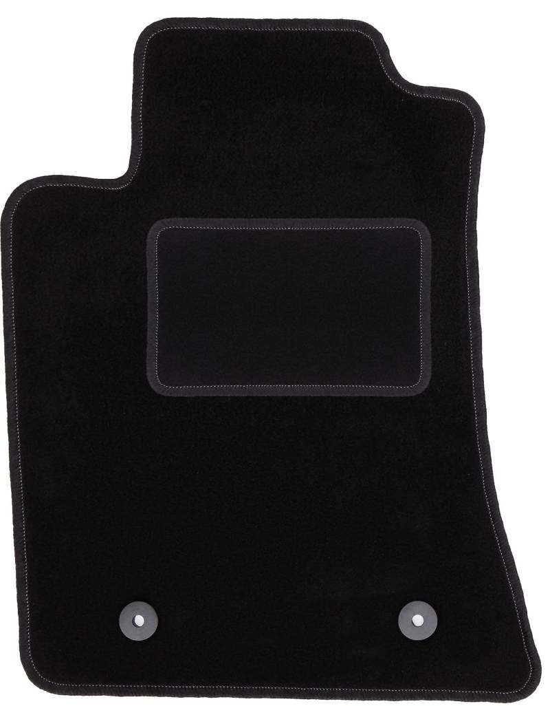 Wielganizator Automatte – Passend für Toyota Avensis II T25 Kombi, Liftback, Limousine 2003-2009 – Velours – Autozubehör - Auto Fußmatten – Fußmatte Auto – 1-teilig - schwarz von Wielganizator