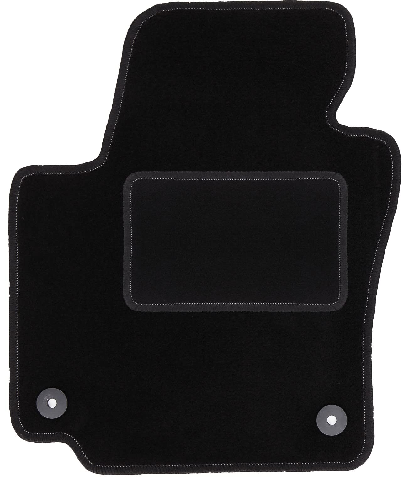 Wielganizator Automatte – Passend für Volkswagen Golf Plus Minivan 2005-2014 – Velours – Autozubehör - Auto Fußmatten – Fußmatte Auto – 1-teilig - schwarz von Wielganizator