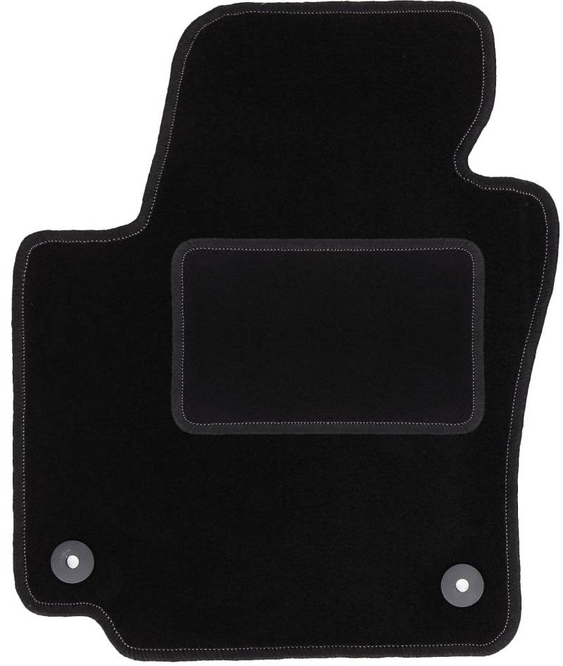 Wielganizator Automatte – Passend für Volkswagen Golf Plus Minivan 2005-2014 – Velours – Autozubehör - Auto Fußmatten – Fußmatte Auto – 1-teilig - schwarz von Wielganizator